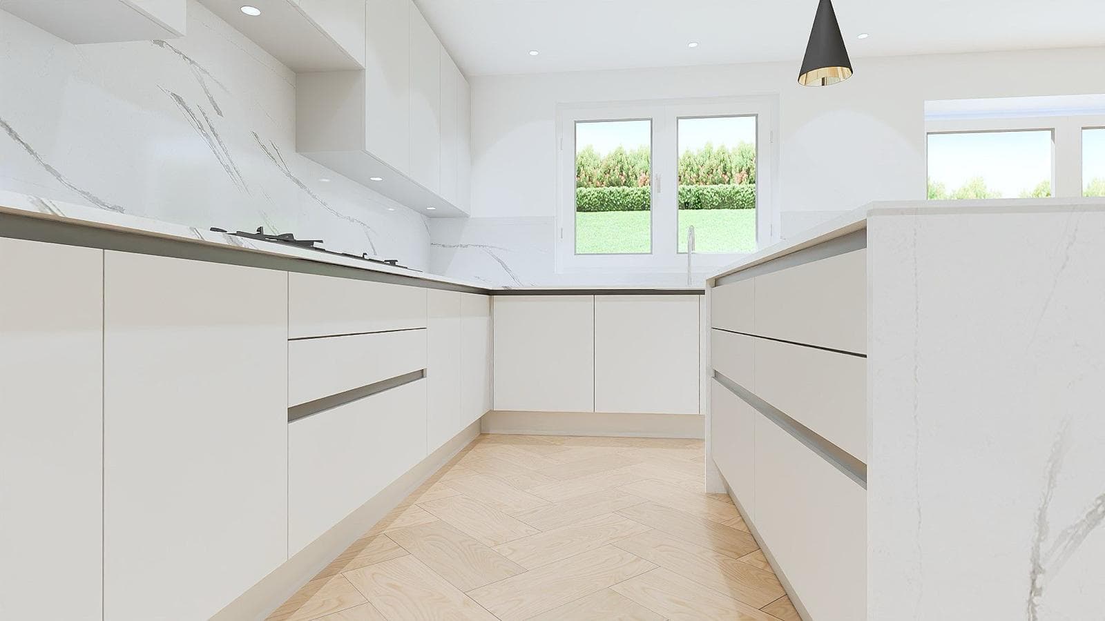 Statement Handleless Kitchen detail 2