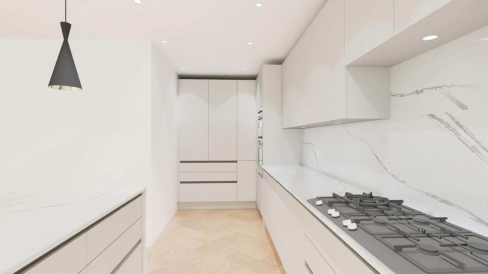 Statement Handleless Kitchen detail 3
